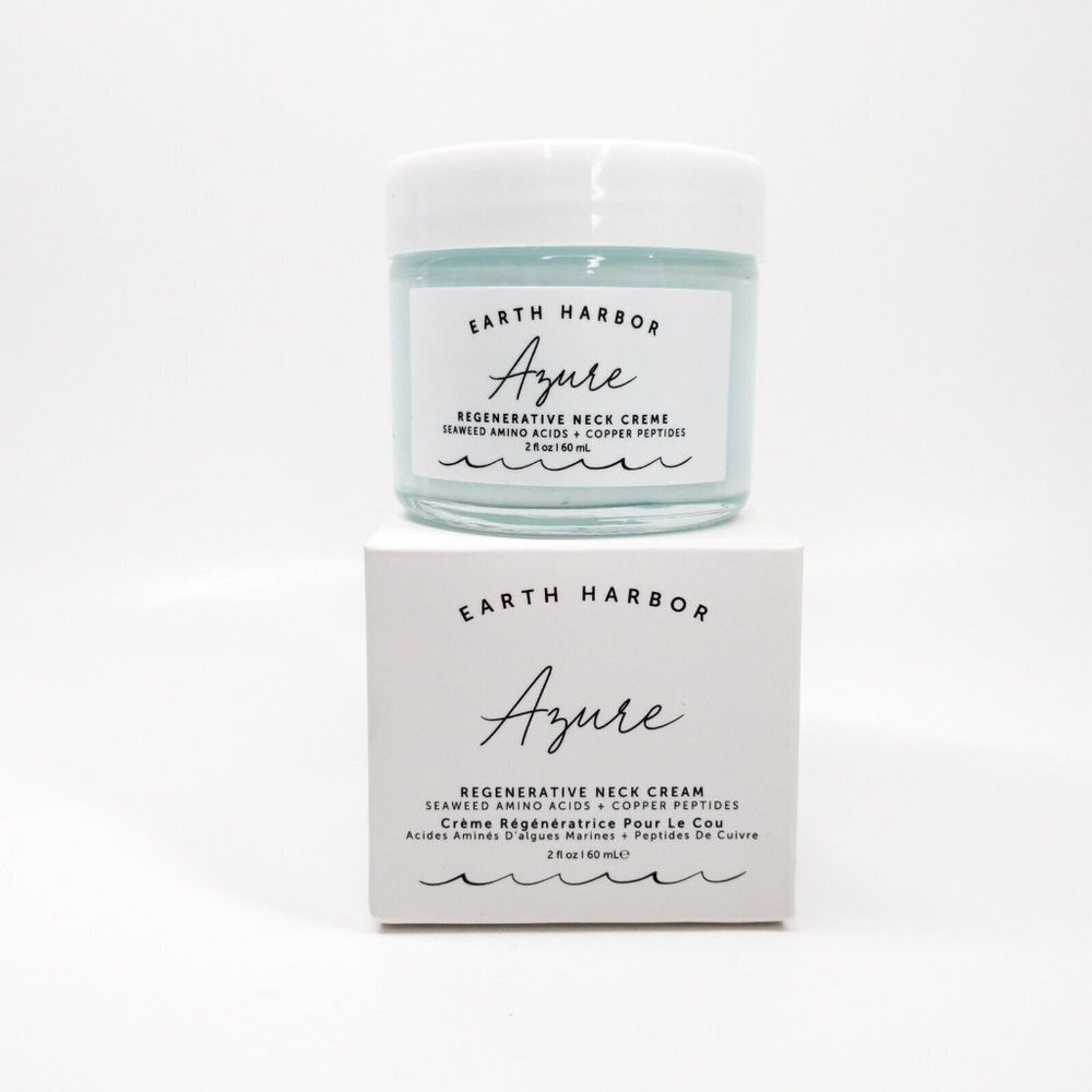 Earth Harbor Azure Regenerative Neck Cream 2 fl oz Fabfitfun new in box